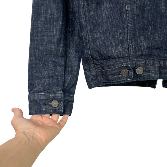 Levi’s Trucker Denim Jacket Dark Wash - Picture 11 of 15